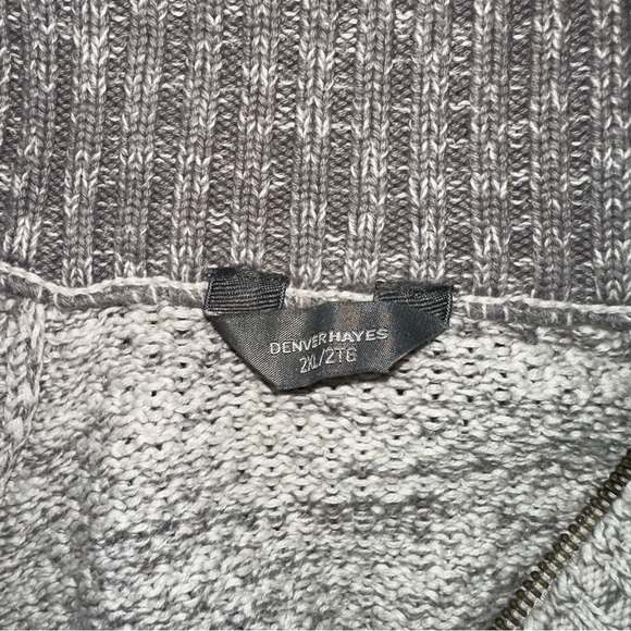 Men’s Denver Hayes Grey Sweater 2XL - Picture 4 of 8
